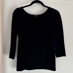 Express Classic Black Long Sleeve Top
